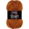 Příze Start 41054 hnědo-rezavá