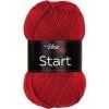 Příze Start 41158 karmínově červená
