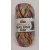 Příze Wool socks print - S63-01 barevná