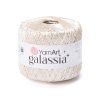 Příze Galassia 5824 krémová stříbrné flitry