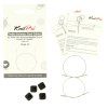 knitpro petite transparent ss fixed lanka na ihlice 15cm