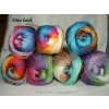 Příze Alize Diva batik 3243 tyrkysovo-hnědá