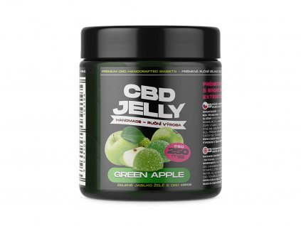 czech jelly cbd zelene jablko 250mg (1)