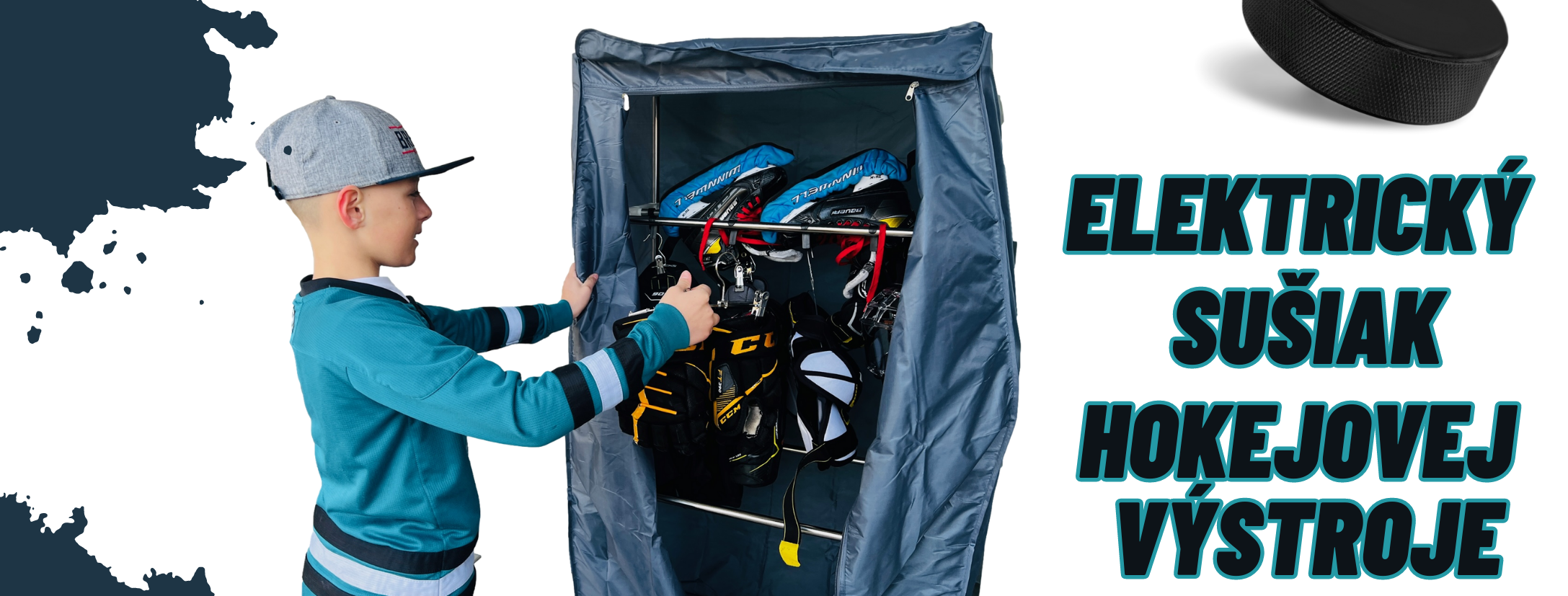 Elektrický sušiak hokejovej výstroje