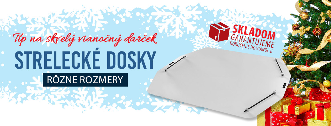 Vianočny tip na darček strelecká doska HFL
