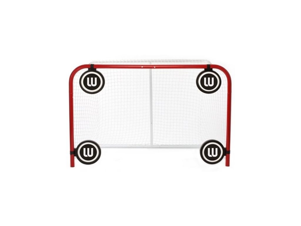 Pěnový střelecký terč Winnwell, hokejový trénink, hokejová míček, hokejový puk, střelecká deska, hokejová podlaha, hokejová brána