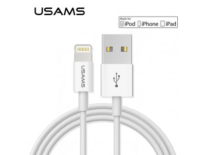 USAMS MFi Cable For lightning Cable 2 1A Fast Charging USB Data Sync Charger Cable for