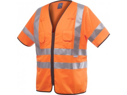 6707 PRACOVNÍ VESTA EN ISO 20471 TŘÍDA 3 (Barva Žlutá-10, Velikost XXL/3XL)