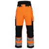 6514 Zateplené, voděoodolné kalhoty,oranožové, EN ISO20471/2, EN343