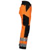 6514 Zateplené, voděoodolné kalhoty,oranožové, EN ISO20471/2, EN343