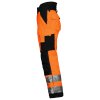6514 Zateplené, voděoodolné kalhoty,oranožové, EN ISO20471/2, EN343