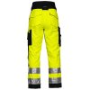 6514 Zateplené, voděoodolné kalhoty,žluté, EN ISO20471/2, EN343