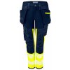 PRACOVNÍ KALHOTY DO PASU, EN ISO 20471 TŘÍDA 1