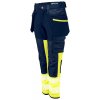 PRACOVNÍ KALHOTY DO PASU, EN ISO 20471 TŘÍDA 1