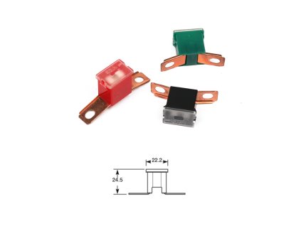 1546 1 pojistka japonska zahnuta 50a