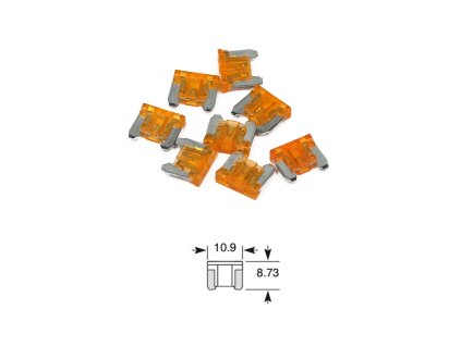 1558 1 pojistka plocha mikro 5a