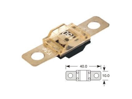 4291 1 pojistka midi 125a 40x10