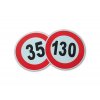 3598 1 reflexni samolepka 150mm rychlost 80 km h