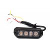 4114 1 strobo majak predator 12 24v elta 4x led oranzovy