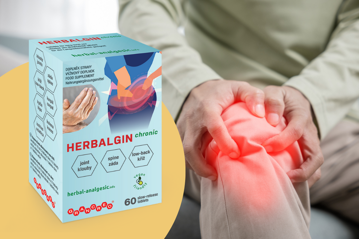 HERBALGIN chronic – pomáhá lidem s chronickými zánětlivými onemocněními,  např. artróza, lupénka, revma, astma, dráždivé střevo či hemoroidy