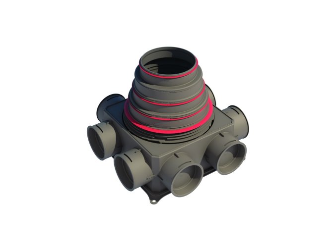 dbox 208 spodni pripojeni s tesnenim