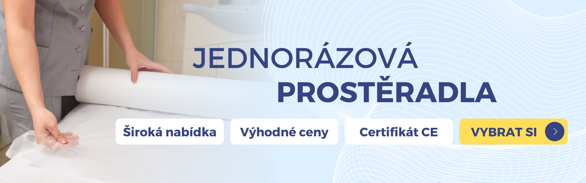 Jednorázová prostěradla