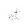 Pedikerské křeslo B-Light 503 (Barva Bílá)