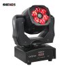 SHEHDS Otočná hlava LED 6x15W RGBW Laser+Beam