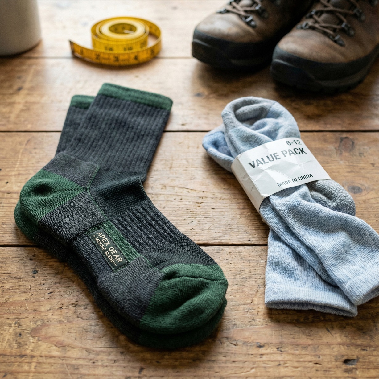 Proč široké velikostní rozsahy ponožek škodí vašim nohám? A jak poznat poctivou výrobu.