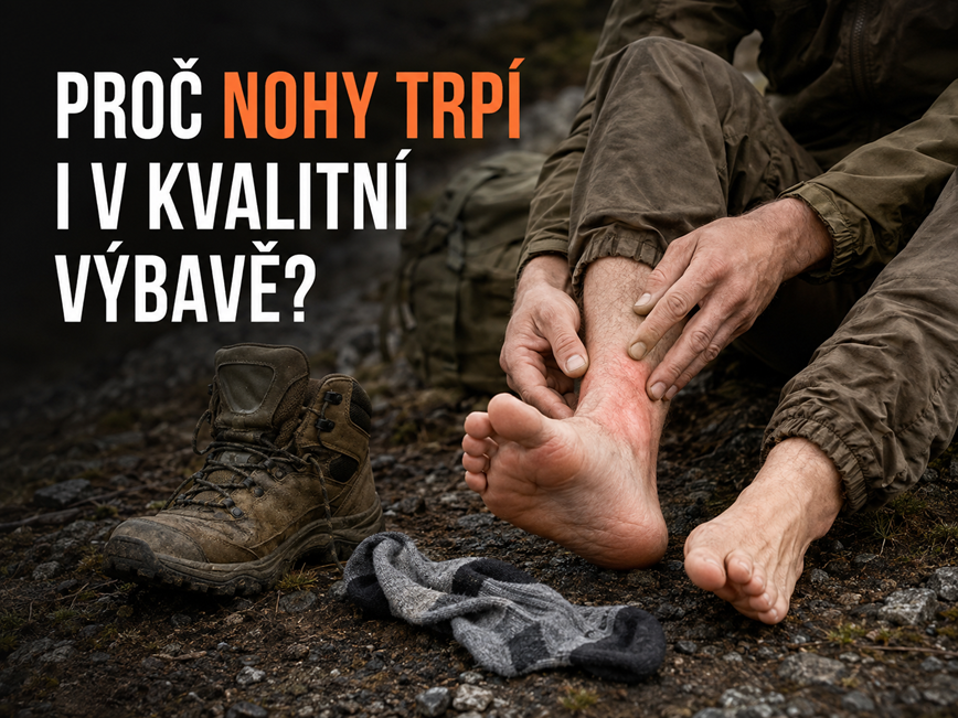 Péče o nohy v zátěži – nejčastější chyby, které vedou k podráždění kůže