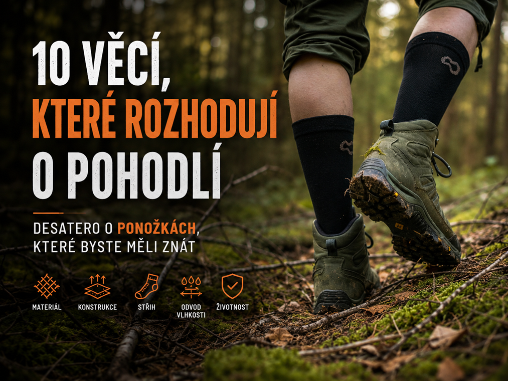 10 důležitých věcí, které byste měli vědět o ponožkách