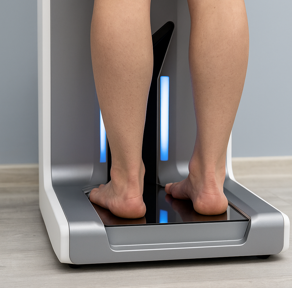 Měření a diagnostika nohou – správný výběr obuvi začíná u vás