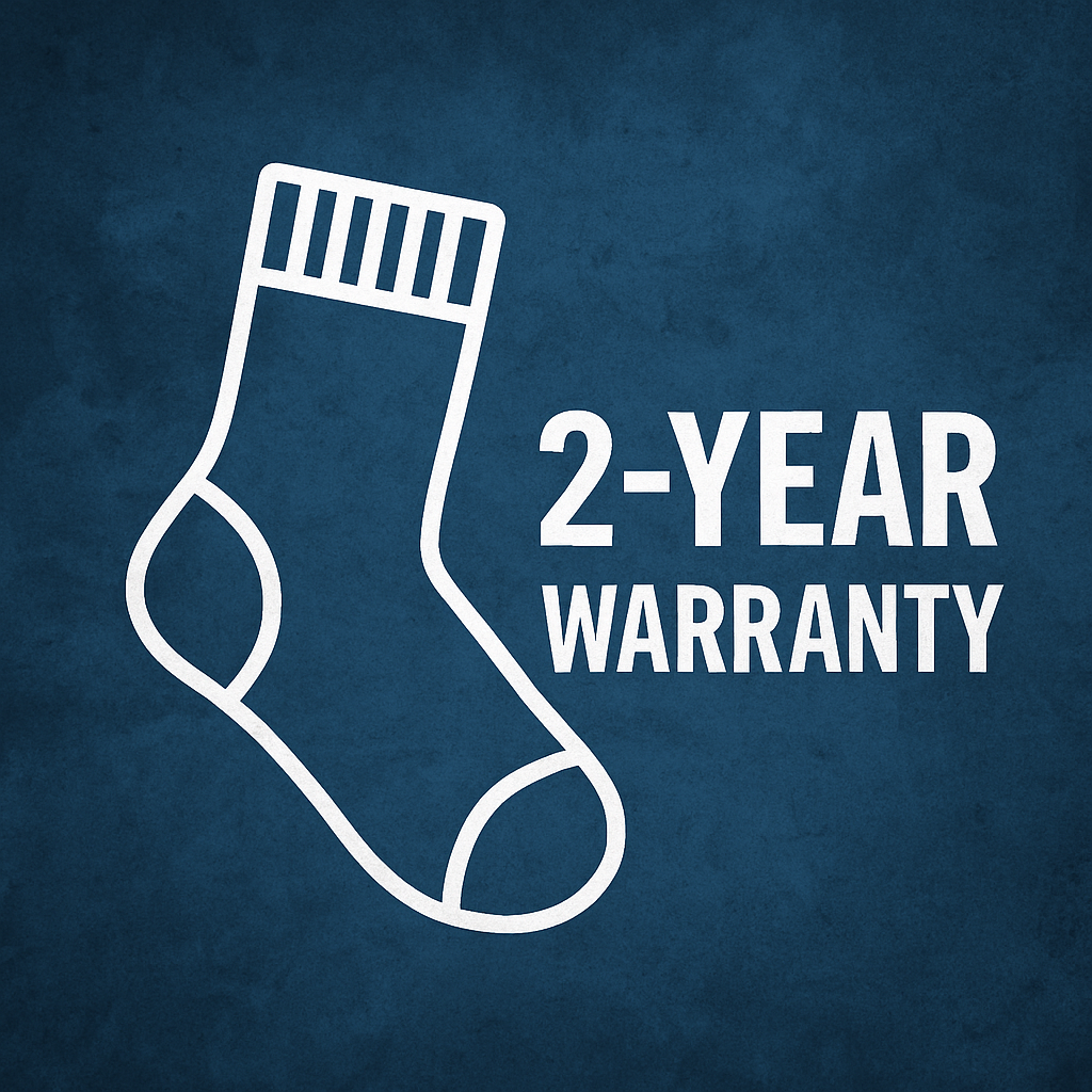 Dvouletá záruka na zátěžové ponožky PRO-OPS a zimní merino ponožky PRO-MERINO