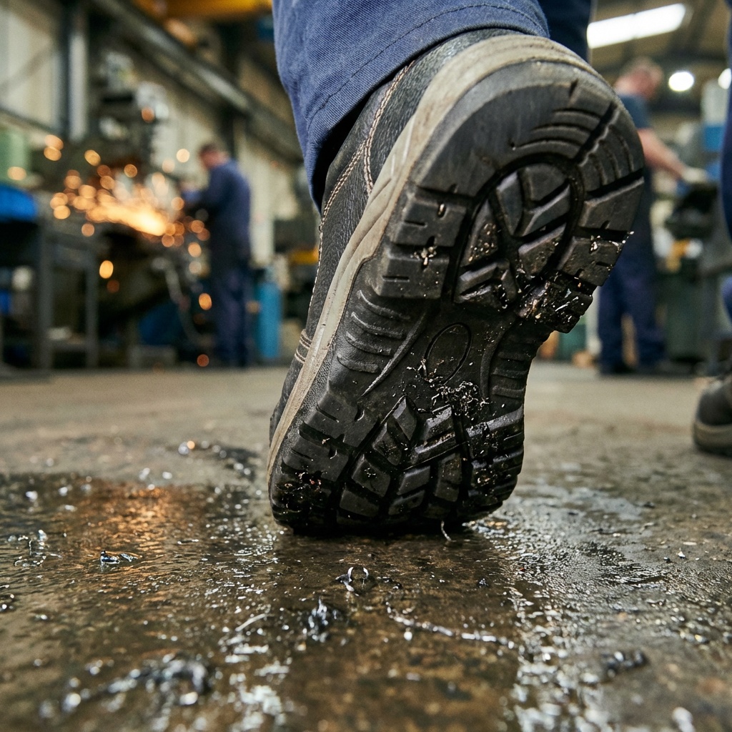 Protiskluzová obuv není „neklouzavá“