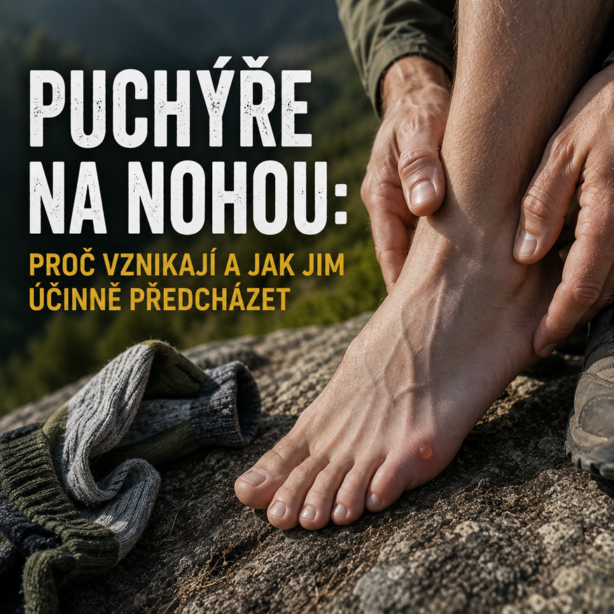 Puchýře na nohou: proč vznikají a jak jim účinně předcházet
