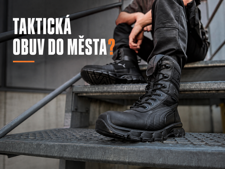 PUMA Kommando – profesionální taktická obuv pro službu v městském prostředí