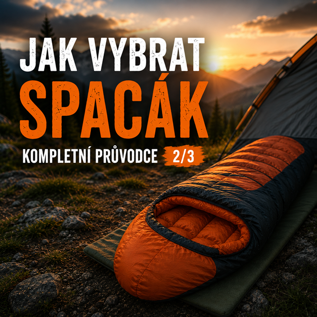 Jak vybrat spacák: Kompletní průvodce 2/3