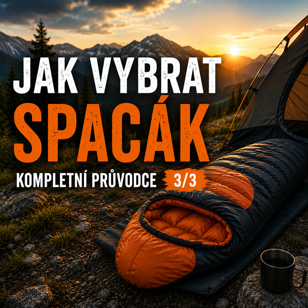 Jak vybrat spacák: Kompletní průvodce 3/3