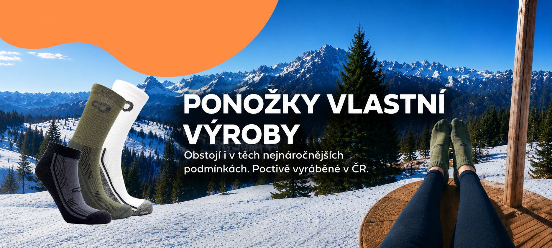 České ponožky značky PRO