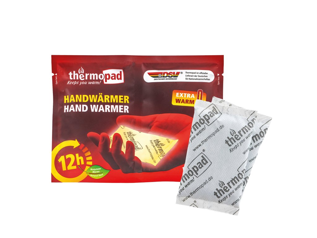Thermopad A1001 Handwärmer Einzelverpackung mitProdukt