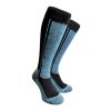 bavlněné thermo podkolenky modré