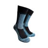 bavlněné thermo ponožky modré