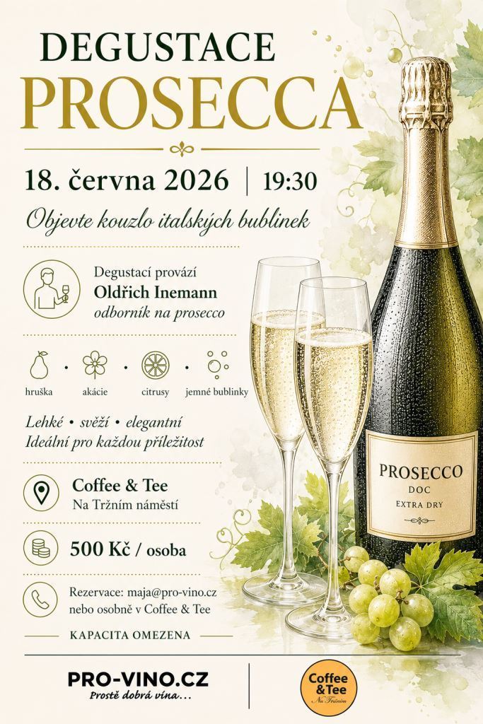 Degustace - Prosecco - 18.6.2026