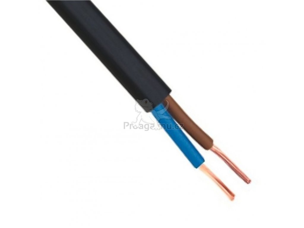 Propojovací kabel k objímce dvoulinkový - černý