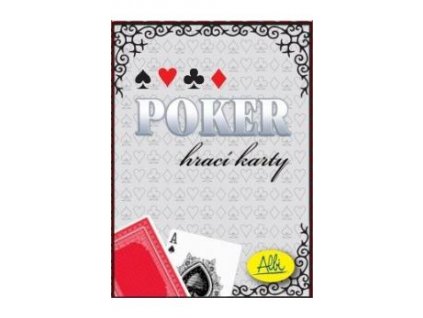Poker - karty červené