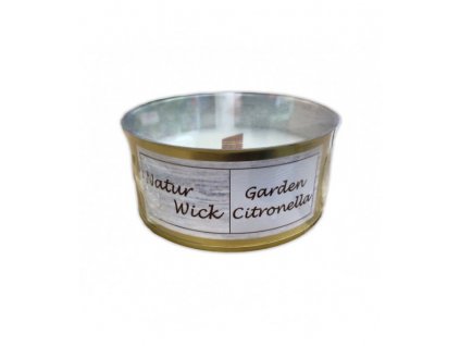 Garden Citronela párty svíčka repelentní Natur Wick 170 g