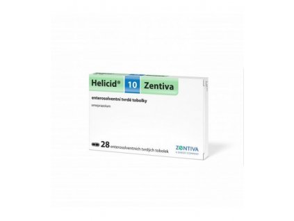 Helicid 10mg enterosolventní tvrdé tobolky 28 ks