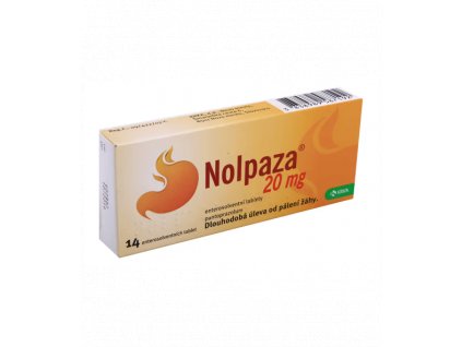 Nolpaza 20mg enterosolventní tablety 14 ks