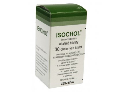 Isochol 400mg dražé 30 ks