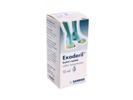 Exoderil 10mg/ml kožní roztok 10 ml